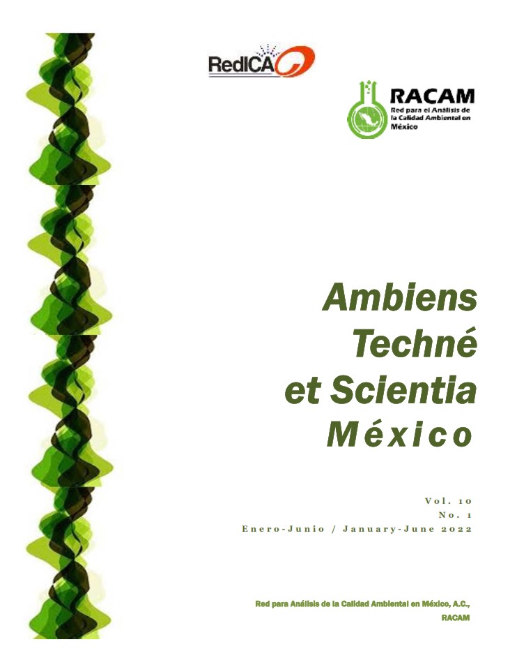 					Ver Vol. 10 Núm. 1 (2022): Ambiens Techne et Scientia México
				